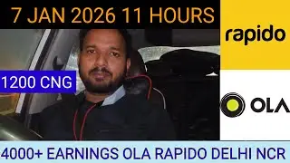 OLA UBER RAPIDO EARNINGS INFORMATION IN DELHI NCR #delhi #olauberincome #uber #viralvideo #rapido 