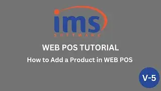 How to add a product in WEB pos.