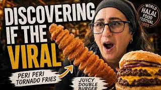 HAD TO BE ONE OF MY TOP 10-Chipsta Tornado Fries at the World Halal Food Festival 2025!
