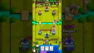 Arena 1 in Clash Royale| Match 9 😱😱 #viralshorts #shorts #short #shortvideo #clashroyale