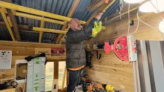 Preparing the Workshop for Tool Storage + ENJOYWOOD Adjustable Multi-angle Track Saw Guide Square