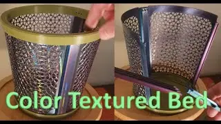 Waste Basket, Creality K1 Textured Bed Optimized #3dprinting #creality #crealityk1