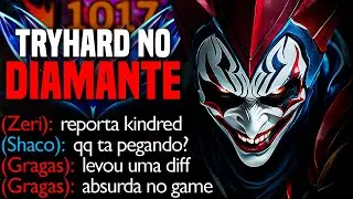 SHACO TRYHARD 100% FOCADO SEM TEMPO PRA BRINCADEIRA
