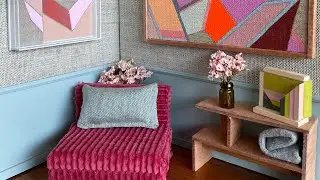 How to Make a Miniature Modern IKEA Side Table