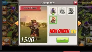 ❤️Clash Of Clans New Queen Skin coc Queen Skin 😂Both Hard👍