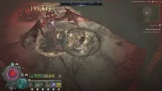 Diablo IV SS3 Lilith Kill - Necro Blight Corpse Explosion