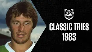 Classic tries from 1983 you probably don't remember | NRL Throwback | Bellamy, Elias, Grothe & more