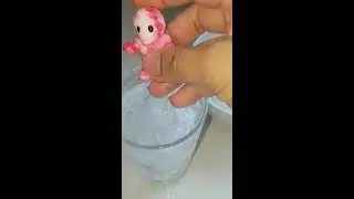 Ooshies changing colour test successfully done in cold ice water
