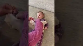 Easiest way to put on a onesie! 👶🏻🩱