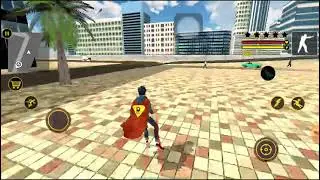 Super speed flying hero/Android gameplay/