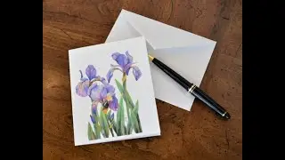 Making My Watercolor Note Cards | Behind the Scenes of My Handmade Art Cards