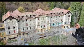 Eine gigantische Alpen-Klinik im Verfall