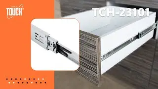 PUSH TO OPEN BALL BEARING SLIDES TCH-22301