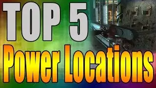 Top 5 COD Zombies Power Locations (WAW-B02)