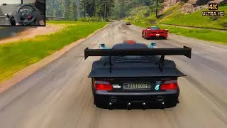1299HP Mercedes-Benz AMG CLK GTR vs Track Cars | Forza Horizon 5 | G29 Steering Wheel Gameplay