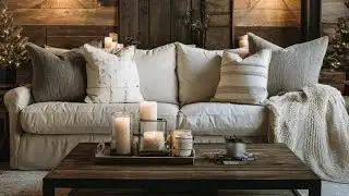 ❄️ AFTER THE HOLIDAYS: How to Transition Your Home Into Soft Rustic Winter Style Naturally | 5 Tips