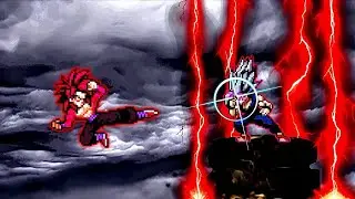 Son Goku SSJ4 V6 OP VS Monarch Gohan Beast V3 OP in Jump Force Mugen