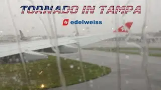 Edelweiss WK4 - Diversion to St. Petersburg due to Tornado in Tampa [HD 1080p]