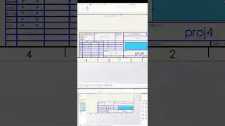 Edit title block in #solidworks #drawing #engineering #shortsvideo #shortsfeed #shorts #3dmodeling