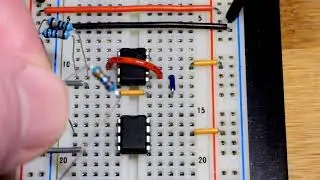 Updated 741 op amp square wave generator astable multivibrator circuit build 4 learning electronics