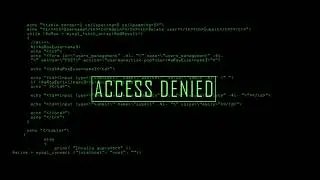 Free Acces Denied Computer VFX Full HD