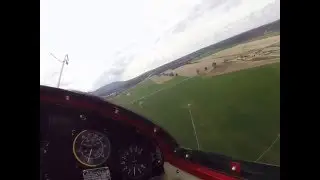 Landing at Chilhowee Gliderport with Sarah Arnold