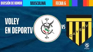 Club Italiano vs Bella Vista | Fecha 6 | División de Honor Masculina 2023 | #VOLEYenDEPORTV