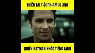 [ Review Phim ] Thi&ecirc;n T&agrave;i Tội Phạm IQ 350 Khiến Batman Kh&oacute;c Tiếng M&aacute;n