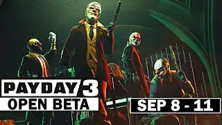Play FREE Payday 3 Open Beta on XBOX & PC