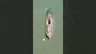 The SS Selma, 1 of 12 WWI Concrete Vessels built, yes, concrete! #wwi #ship #galveston #texas #selma