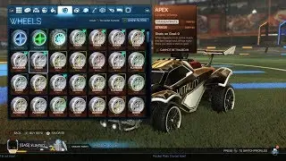 $20,000 Rocket League Inventory Showcase (Richest Rocket League Trader)