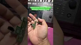 Selesai service psr975 kerusakan unecpected error #electronics #flstudio #repair #korg #producer