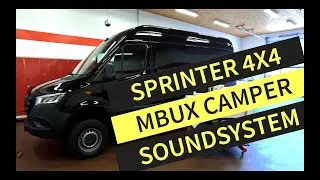 SPRINTER CAMPER  4x4 mit MBUX -wir haben einen feines, kleines Soundystem daf&uuml;r (mit richtig Bass) !