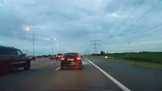 Dashcam Beelden Amsterdam : A2 Knooppunt Holendrecht  ----》Afrit Maarssen N230