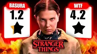 Vi los 6 EPISODIOS PEOR CALIFICADOS de STRANGER THINGS