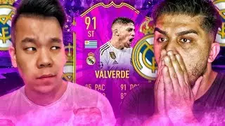 FIFA 20 | VALVERDE 91 ST FUTURE STARS SQUAD BUILDER BATTLE VS DERKC!!😱🔥