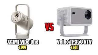XGIMI Vibe One против Velec TP350 NTV — подробное сравнение — Google TV против ЖК-проектора на Wh...