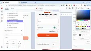 Auth Module - Designing the Landing Page and Authentication Page using Thunkable (5 of 5)