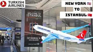 Turkish Airlines Flight From New York (JFK Airport) To Istanbul | Economy Class Experience