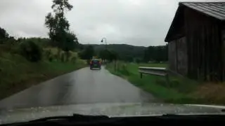 Driving in Nommern, Luxembourg 2016-08-02