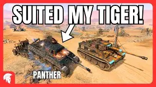Company of Heroes 3 - SUITED MY TIGER! - Afrikakorps Gameplay - 4vs4 Multiplayer - No Commentary