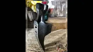 Vintage claw hammer, hickory handle
