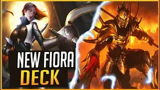 FIORA IS EVEN MORE STRONGER! JARVAN IV & FIORA COMBO! New Fiora Deck - Legends of Runeterra 2.3