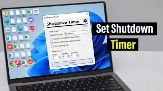 How to Set Shutdown Timer Windows 11
