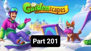 Gardenscapes New Area Part 201 (longplays)(story and gameplay)(new maps)