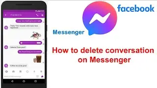 Delete Facebook Messenger conversation permanently