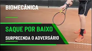 SAQUE POR BAIXO no TÊNIS - Surpreenda seu ADVERSÁRIO