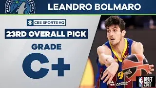 Timberwolves select Leandro Bolmaro with 23rd overall pick (via UTA) | 2020 NBA Draft |CBS Sports HQ