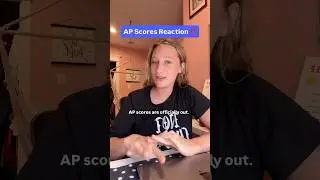 AP Scores Reaction ‼️ #apclasses #apscores #highschool