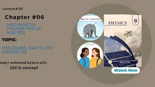 Pressure in Physics | Definition, Formula, Units & Daily Life Examples | Class 9 Physics Lecture